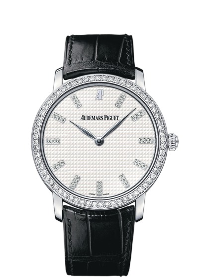 Audemars Piguet Classic Clou de Paris Diamonds White Gold watch REF: 15164BC.ZZ.A002CR.01